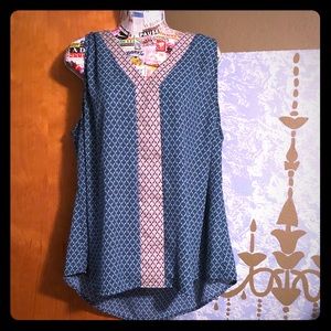 🎈3/$10🎈Market & Spruce V-Neck Sleeveless Tunic